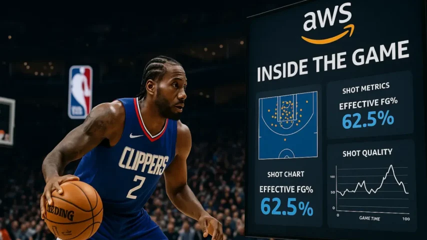 NBA и Amazon AWS: новая эпоха аналитики с платформой Inside the Game